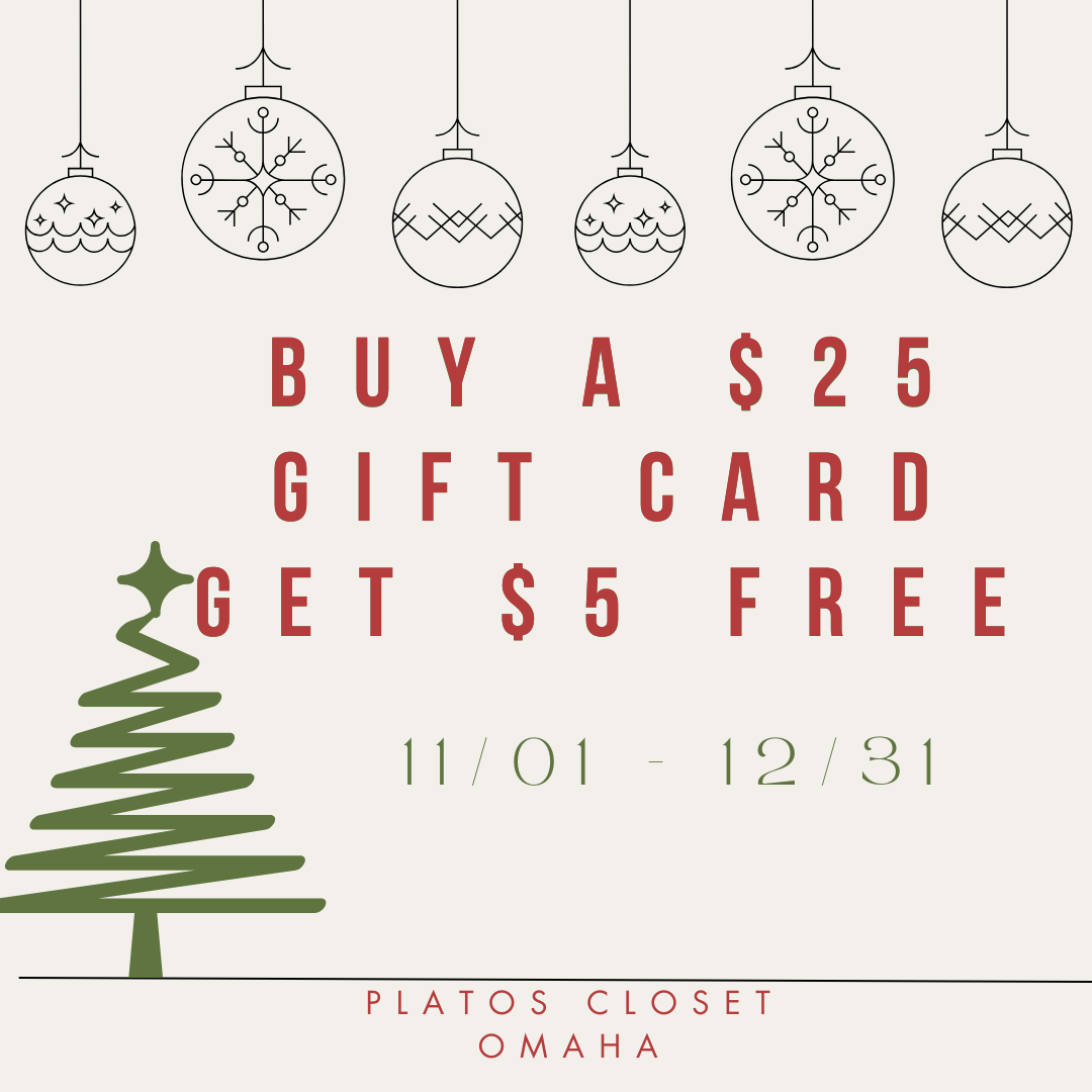 Black square with the text Gift Card